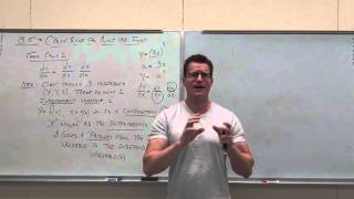 Calculus 3 Lecture 135 The Chain Rule for Multivariable Functions [upl. by Cybill]