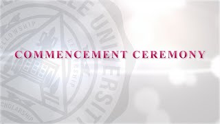 2022 Campbellsville University Spring Commencement  1200 Ceremony [upl. by Ibok]