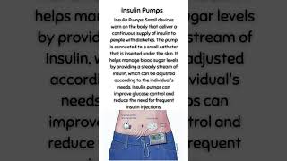 Insulin Pumps [upl. by Nwahsyt227]