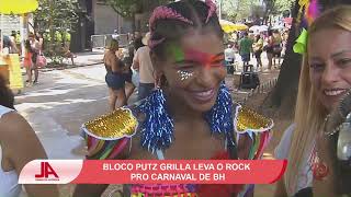 Bloco Putz Grilla leva o Rock pro Carnaval de BH [upl. by Cassondra]