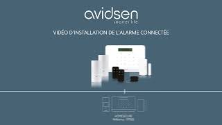 ALARME Installation de lalarme connectée HomeSecure Avidsen [upl. by Okechuku]