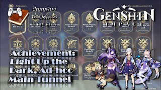 Achievement Light Up the Dark Adhoc Main Tunnel  Genshin Impact [upl. by Tema]