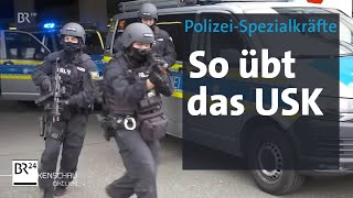 PolizeiSpezialkräfte Einblick in das USK Nürnberg  BR24 [upl. by Joachima]