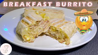 How To Make Breakfast Burrito  PERFECT BURRITO  Przepis na śniadanie CreEATable Polas Kitchen [upl. by Samantha]