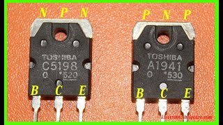 2sa1941 and 2sc5198 transistor [upl. by Ciri666]