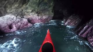 2019 05 04 Sea Kayaking Malua Bay Cave [upl. by Elayne]