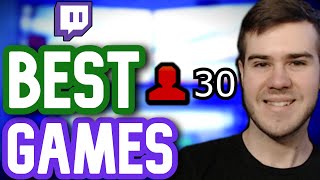 BEST Unsaturated Games To GROW ON TWITCH✅ [upl. by Marj622]