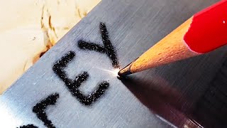 THIS Simple Method to Draw on Metal Will Amaze You Awesome [upl. by Rockwood]