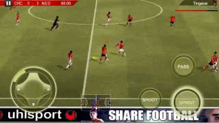 Real Soccer 2012  Mobile Gameplay [upl. by Ahsok]