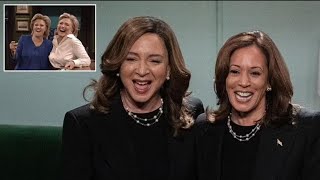 Kamala Harris SNL Skit Déjà Vu with Hillary Clinton [upl. by Genisia]