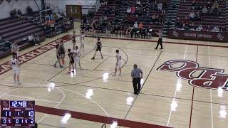 High School Boys Basketball Dodgeville at Prairie du Chien January 27 2022 [upl. by Nyleahcim]