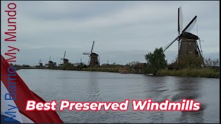 Kinderdijk Dutch Windmills UNESCO World Heritage Site  Perfect Day Trip from Amsterdam [upl. by Beitz]