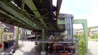 Wuppertal Schwebebahn Zeitraffer  Time Lapse [upl. by Wallinga]