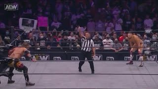 Bryan Danielson Vs Hangman Adam Page AEW Dynamite 152022 Highlights [upl. by Harri909]