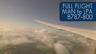 TUI Full Flight  Manchester to Las Palmas Gran Canaria [upl. by Janetta]