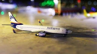 Bensheim Airport HD  Die SunExpress  Herpa Flughafen TRICKFILM [upl. by Mickey543]