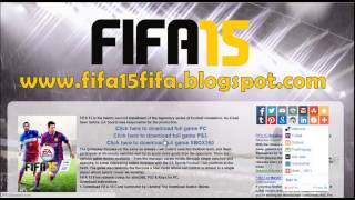 FIFA 15 Crack 3DM working funcionando [upl. by Aitekram]