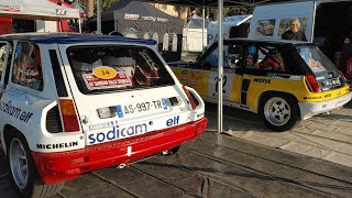 38 Sanremo Rally Storico 2023 parco assistenza 6 ottobre [upl. by Caro762]