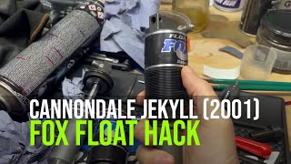 Cannondale Jekyll retro shock hack [upl. by Greta557]