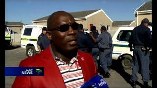 Nine people were arrested for illegally occupying a housing development at Eerste River [upl. by Nilyarg474]