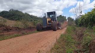 motoniveladora New Holland 170B fazendo estrada 💭🇧🇷🌏 [upl. by Debi]