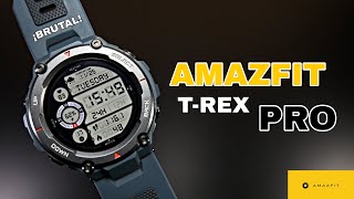 Amazfit TREX PRO ⌚ Así es el SMARTWATCH más EXTREMO  REVIEW en Español [upl. by Haldane]