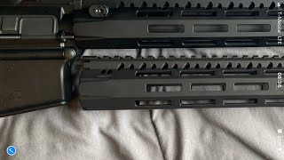 Old vs New BCM MCMR Rail [upl. by Ailehc]