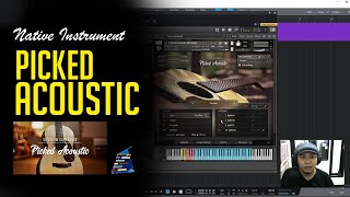 TUTORIAL Session Guitarist PICKED ACOUSTIC from Native Instrument [upl. by Worsham]