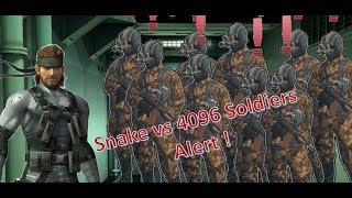 4096 Alert Sound Soldiers in the same time Metal Gear Solid 2 [upl. by Arriek]