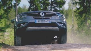 New Renault Koleos 2017  Official Off road footage [upl. by Ahseinad]