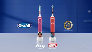 Cepillado super divertido con los eléctricos OralB para niños [upl. by Eves]