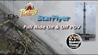 StarFlyer at Fantasy Island Full Ride On amp Off POV’s itsastakesything [upl. by Sukramaj]