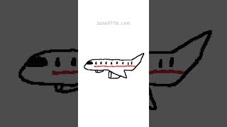 Dont Jump on the Plane flipnote animation dsi 3ds [upl. by Notsob]