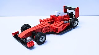 LEGO F1 MOC Model Car Build full video  formula 1 lego car [upl. by Alcock]