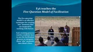 Overview of Equine Experiential Education Association E3A Training and Certification [upl. by Basilio797]