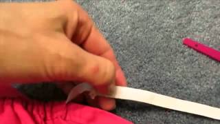 Fitted Sheets  How to Easily Replace Elastic [upl. by Ecyrb]