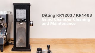 Ditting KR1203  KR1403  Grind Chamber Cleaning and Maintenance [upl. by Nylodam]