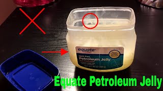 ✅ How To Use Equate Petroleum Jelly Review [upl. by Tracay250]