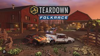 Teardown Folkrace DLC  All Racetracks  All Maps incl Workshop with Car Customization [upl. by Nisen]