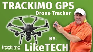 Trackimo GPS Drone Tracker Review by LikeTECH [upl. by Ecirted]