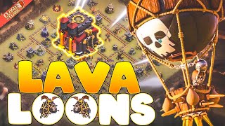 Th10  LAVALOON  Attack Strategy  Th10 Attack Strategy clash of clans [upl. by Attelahs795]