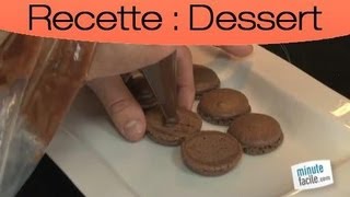 Recette gourmande  macarons au chocolat [upl. by Higgins]