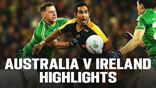 AFL  Australia v Ireland International Rules Highlights 2015 [upl. by Legra]