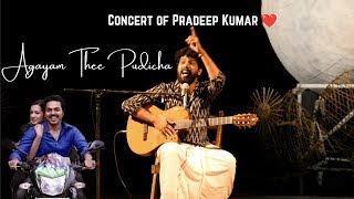 Agayam Theepiditha  Pradeep Kumar Songs  live performance  Santhosh Na  Love Melody playlist [upl. by Westmoreland]