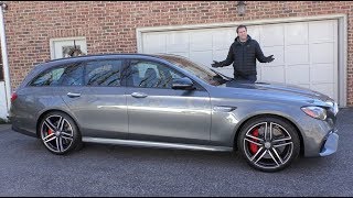 The 2018 MercedesAMG E63S Wagon Is a 120000 Family Wagon [upl. by Menon]