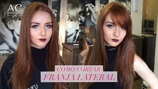 COMO CORTAR FRANJA LATERAL [upl. by Gnak]