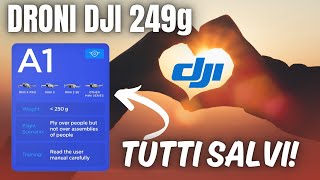 BOMBA DRONI REGALO DJI tutti i DRONI MINI mini2 compreso VOLERANNO in A1 E AIR2s [upl. by Mays]