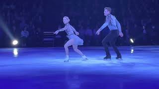 Alexa KnierimBrandon Frazier Stars On Ice 2023 Separate Ways Worlds Apart by Journey [upl. by Suivatna563]