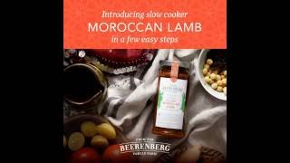 Beerenberg Slow Cooker Sauces – Moroccan Lamb [upl. by Leimaj]