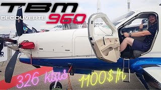 Découverte du TBM 960 au SIAE 2023 avec Alexandra et François [upl. by Thema]